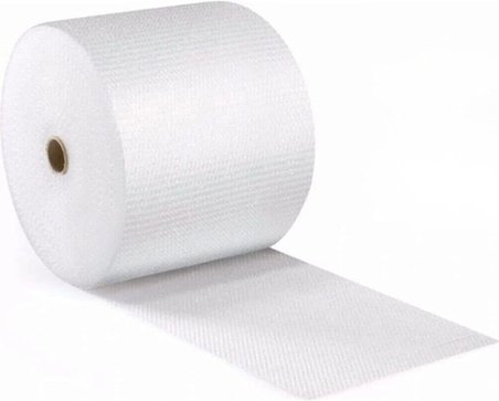 Pat-Pat Balonlu Naylon Ambalaj Malzemesi, Çift Katmanlı Hava Kabarcıklı, 50 cm x 50 m, Taşınma ve Kargo için Koruyucu Paketleme