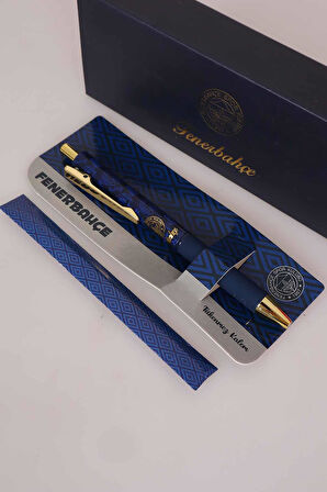 "DEKOMUS CEP DEFTERİ HEDİYELİ" LİSANSLI FENERBAHÇE HYBRID INK MEKANİK TÜKENMEZ KALEM