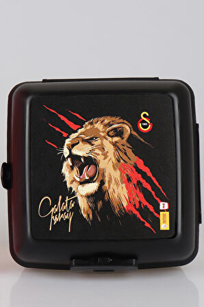 "DEKOMUS CEP DEFTERİ HEDİYELİ" YENİ SEZON LİSANSLI GALATASARAY 700 ML MATARA VE 2 KATLI BESLENME KABI / LUNCH BOX SETİ