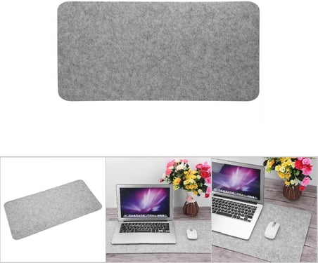Orret Home 100x50 cm Büyük Keçe Masa Pedi – Kaymaz Anti-Statik Bilgisayar ve Klavye Altlığı, Ofis ve Ev İçin Masa Koruyucu Mouse Pad, Geniş Çalışma Alanı Masa Paspası