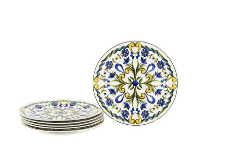 Mikasa Moor Provence 6lı Pasta Tabağı 20cm P366.106437