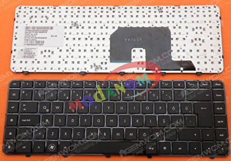 Hp 597630-001 597630-141 Klavye Türkçe Siyah
