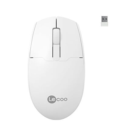Lecoo WS204 Kablosuz 1200DPI 3 Tuşlu Optik Mouse
