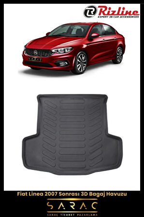 Rizline Fiat Linea 2017 Model 3D Bagaj Havuzu
