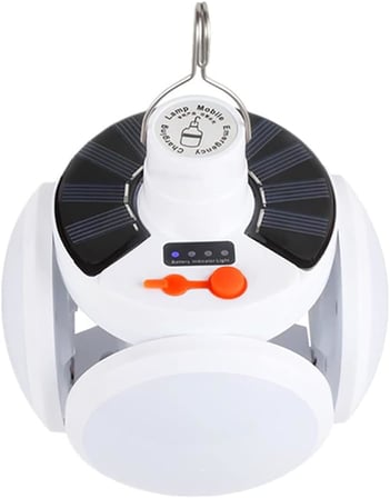 Solar enerji kamp lambası, 5 mod, SOS su geçirmez, USB şarj edilebilir LED kamp feneri, akıllı uzaktan kumanda, su geçirmez, katlanabilir LED kamp ışığı, kamp lambası, güneş enerjili, acil durum,
