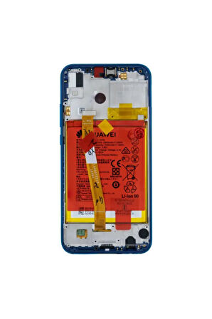 Huawei P20 Lite Uyumlu Pilli Servis Ekran - Mavi