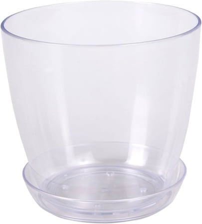 Orkide Saksı, Şeffaf Kristal Orkide Saksı 1,5 Litre