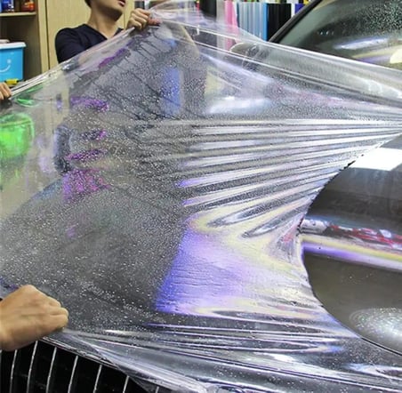 Araç Boya Koruma, Kaput Koruma Filmi Ppf - Tph Poliüretan 160 Mikron SİGORTALI GÖNDERİM (152CM X 50 CM)