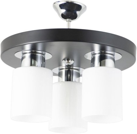 Üçlü Modern Spor Model Yuvarlak Tepsi Siyah Avize Nocolor-12A38170 Tek Ebat 3501-3Blk
