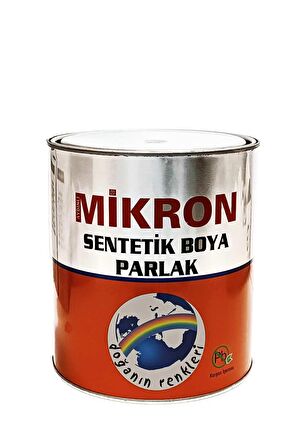 Mikron Sentetik Yağlı Boya 2,5 lt-Bayrak Kırmızı