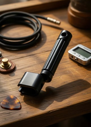 Gitar Tel Sarma Aparatı (Burgu Çevirici) – Akustik, Elektro Gitar, Bas, Ukulele ve Bağlama/Saz Uyumlu Hızlı Tel Değiştirme Aleti