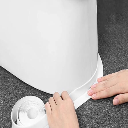 Promosyonca Banyo ve Mutfak Sızdırmaz Bant, Kendinden Yapışkanlı, Beyaz