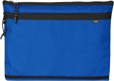 Dual Zip Folder -İki Bölmeli Dosya Çanta A4 (Saks)
