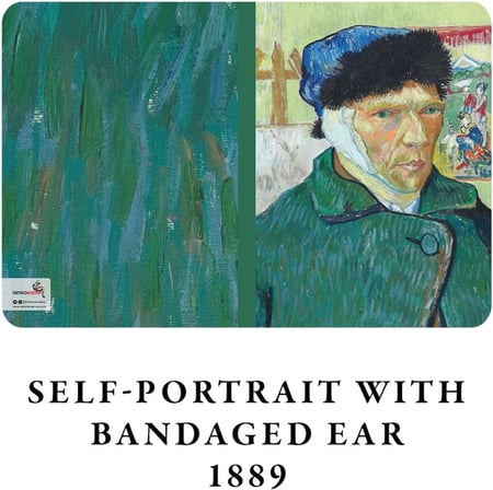 Van Gogh 4'lü Defter Seti 4, Self-portrait Series I, Çizgisiz, 64 Sayfa, 14x21cm