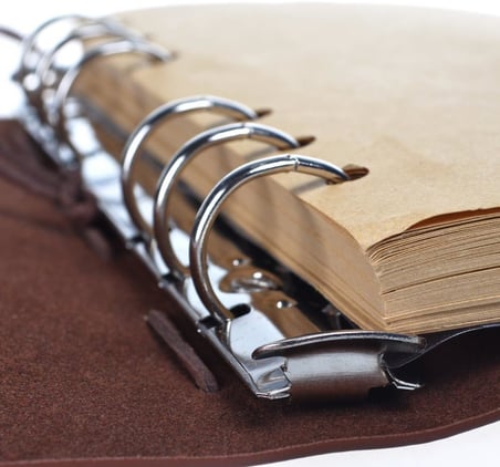 MALEDEN Vintage doldurulabilir notebook, birinci sınıf PU-Deri klasik kabartmalı Travel Journal günlük boş sayfa ve retro kolye ucu
