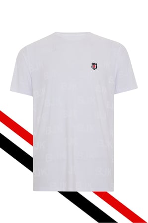BEŞİKTAŞ ORİJİNAL LİSANSLI BEYAZ T-SHİRT