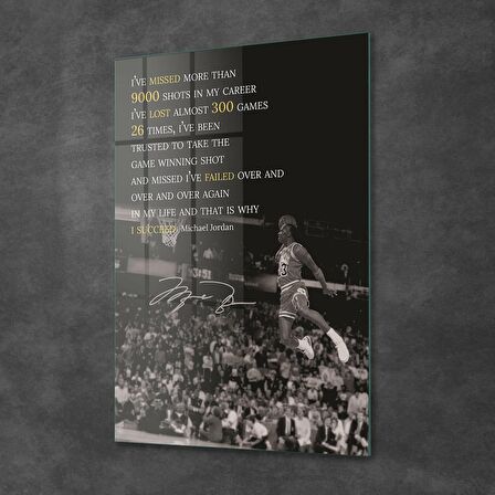 Decovetro Cam Tablo Michael Jordan Succed