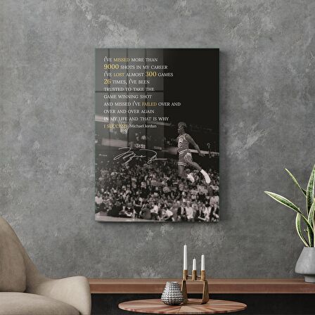 Decovetro Cam Tablo Michael Jordan Succed
