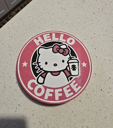 Hello Kitty Bardak Altlığı