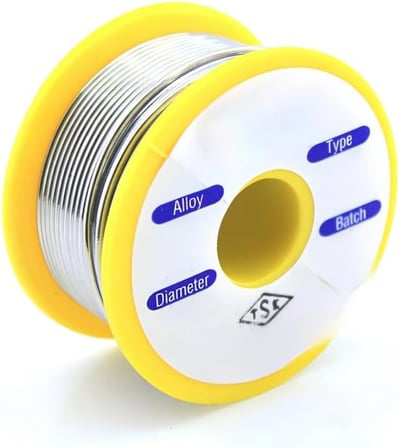 Jouis Lehim Teli 0.8 mm 50 gr – Elektronik Devre ve Tamir İşleri İçin İnce Lehim Teli, Profesyonel ve Amatör Kullanıma Uygun, Kolay Eriyen Lehim Teli Makarası (0.8mm 50 Gr)