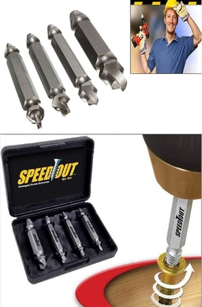 Speed Out Hasar Görmüş Vida Çıkarıcı Pratik