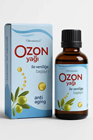 Doğal Ozon Yağı – 50 ml Ozonlanmış Zeytinyağı Cilt Bakım Serumu