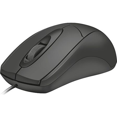 TRUST 21947 ZIVA KABLOLU OPTİK MOUSE-SİYAH