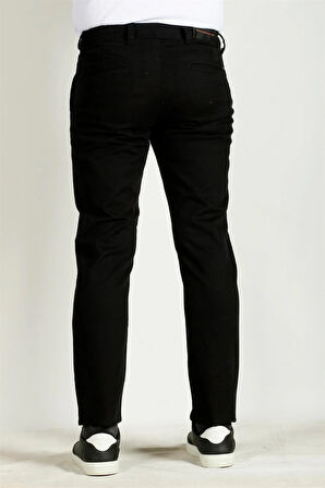 Erkek Syah Slim Fit Armürlü Chino Pantolon NCS JEANS 2194