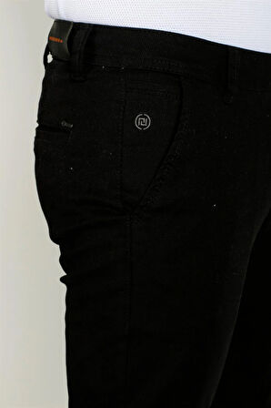 Erkek Syah Slim Fit Armürlü Chino Pantolon NCS JEANS 2194
