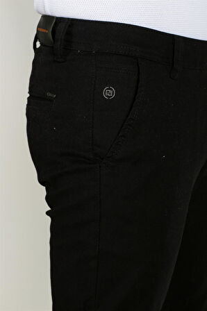 Erkek Syah Slim Fit Armürlü Chino Pantolon NCS JEANS 2194