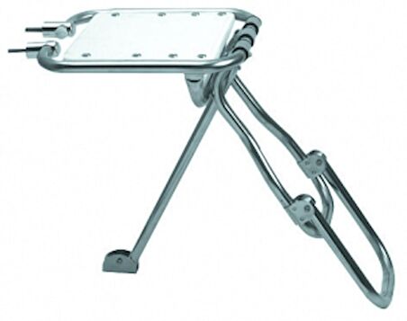 Merdivenli platform. Metal aksam Ø 22mm paslanmaz çelik
