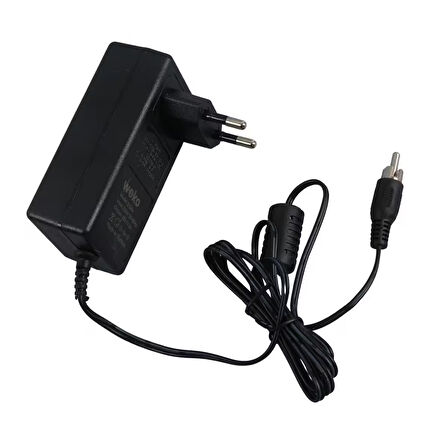 Weko WK-21964 16 Volt 2 Amper Tos Fişli Rca Yerli Üretim Priz Tipi Uydu Santral Adaptörü 