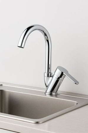 Lavabo Bataryası, Gümüş, Çift Su Girişli, 5 Yıl Garantili