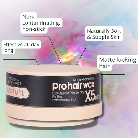 MORFOSE 8680678835351 Pro Hair Wax 150Ml (Mat) 1 Paket (1 x 1 Adet)