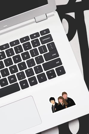 Harry Potter Dekoratif Laptop Notebook Tablet Telefon Sticker Set 012