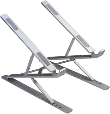 Çift Katlı Ayarlanabilir Laptop Stand Katlanabilir Alüminyum Tablet Notebook Stand Dizüstü Bilgisayar Standı