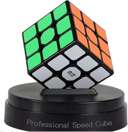QI YI TOYS Speed Cube Son Nesil 3x3x3 Rubik Küpü Zeka Küpü Sihirli Cube, Hızlı ve Pürüzsüz, Dayanıklı Malzeme, Yetişkinler ve Erkekler için ve kızlar