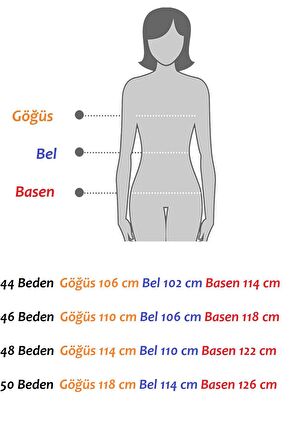 Kruvaze Yaka Çiçekli Büyük Beden Elbise 21C-0738