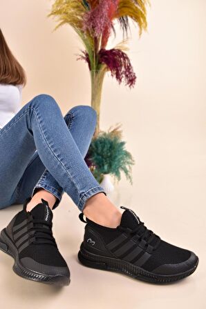 Unisex Triko Spor Ayakkabı Sneaker