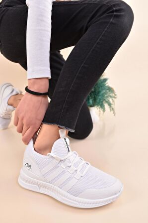 Unisex Triko Spor Ayakkabı Sneaker