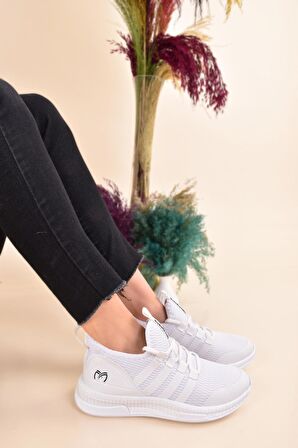 Unisex Triko Spor Ayakkabı Sneaker