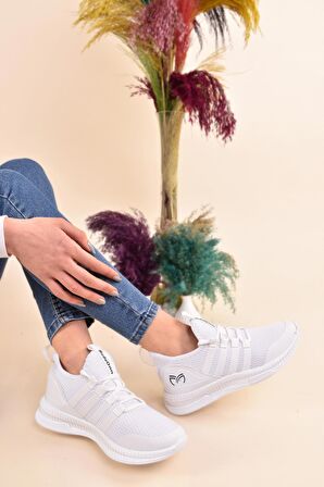 Unisex Triko Spor Ayakkabı Sneaker