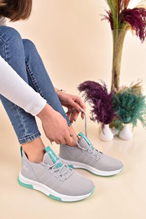 Unisex Triko Spor Ayakkabı Sneaker