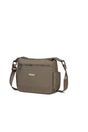 Saten Yumuşak Kumaş  Postacı Kadın Çantası Şık ve Zarif Hafif Malzeme