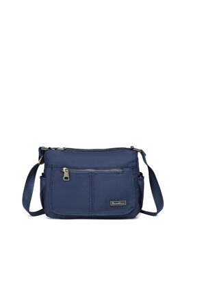 Saten Yumuşak Kumaş  Postacı Kadın Çantası Şık ve Zarif Hafif Malzeme