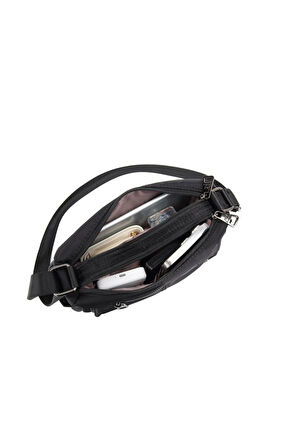 Saten Yumuşak Kumaş  Postacı Kadın Çantası Şık ve Zarif Hafif Malzeme