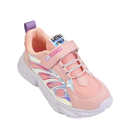 Kız Çocuk Pudra Lila Ultra Soft Sneaker Spor Ayakkabı