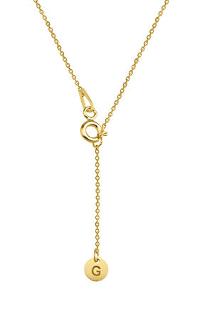 Kadın Taşlı Y Harfi Kolye | undefined