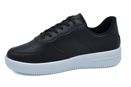 Unisex Beyaz&Siyah Air Spor Ayakkabı 