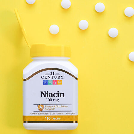 21st Century Niacin 100mg 110 Tablet